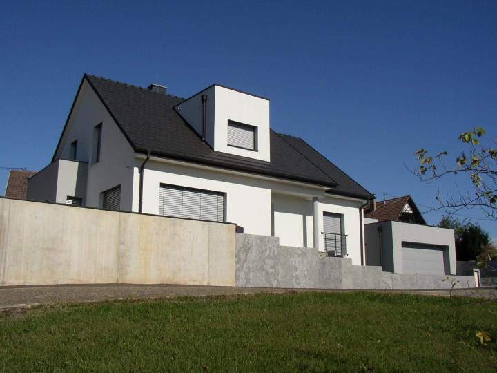 Dessin maison moderne Saverne